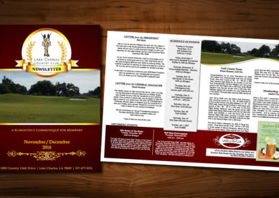 Lake Charles Country Club Newsletter